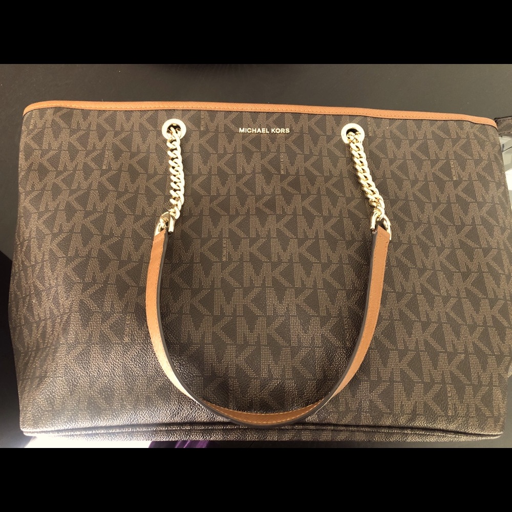 Michael Kors Laptop Bag with Chain Handle